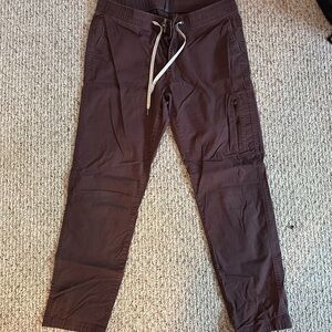 Vuori Maroon Drawstring Shorts